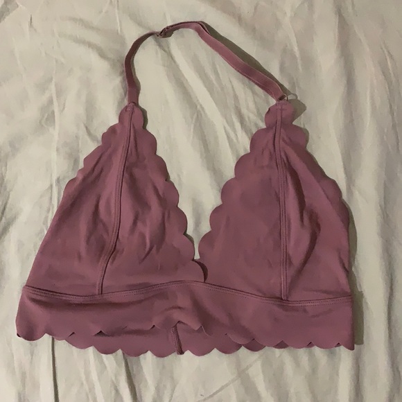 Urban Outfitters Other - Scalloped brown medium bralette urban outfitters